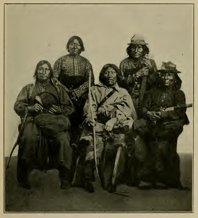 KIOWA WARRIORS, 1872